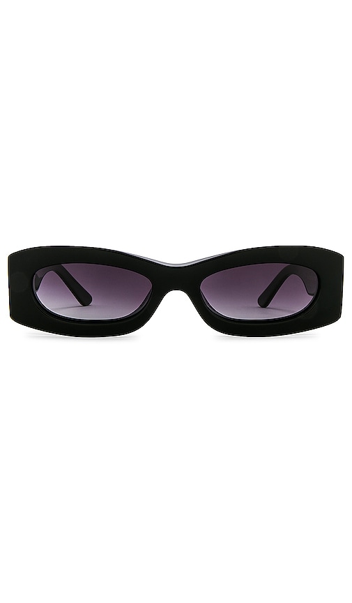 ANINE BING Malibu Sunglasses in Black.