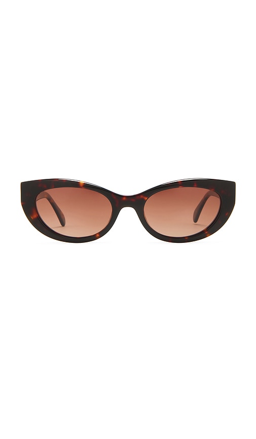 ANINE BING Cannes Sunglasses in Dark Tortoise