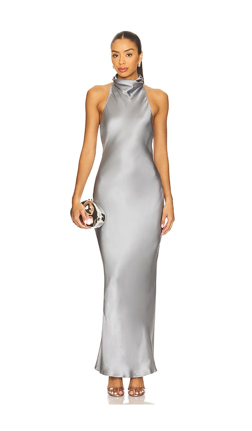 Eliana Dress in Light Grey. - size L (also in M, S, XS) - ANINE BING - Modalova