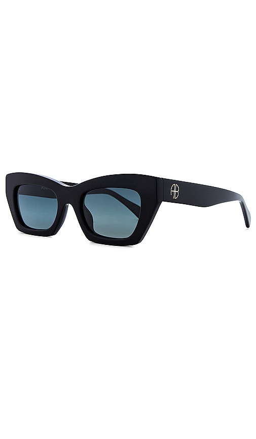 Shop Anine Bing Sonoma Sunglasses In 黑色
