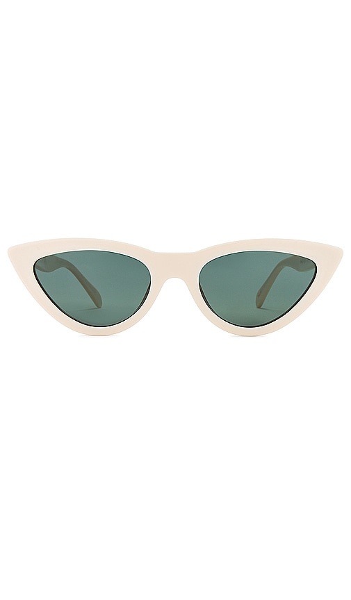 Anine Bing Jodie Sunglasses In 白色