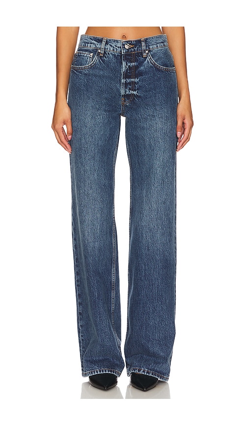 ANINE BING Hugh Straight in Dark Indigo