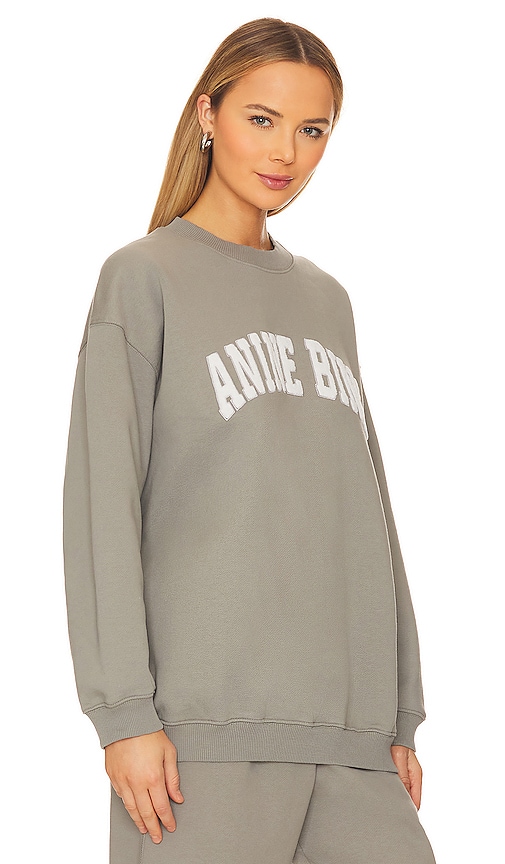 Shop Anine Bing Tyler Sweatshirt In Grey