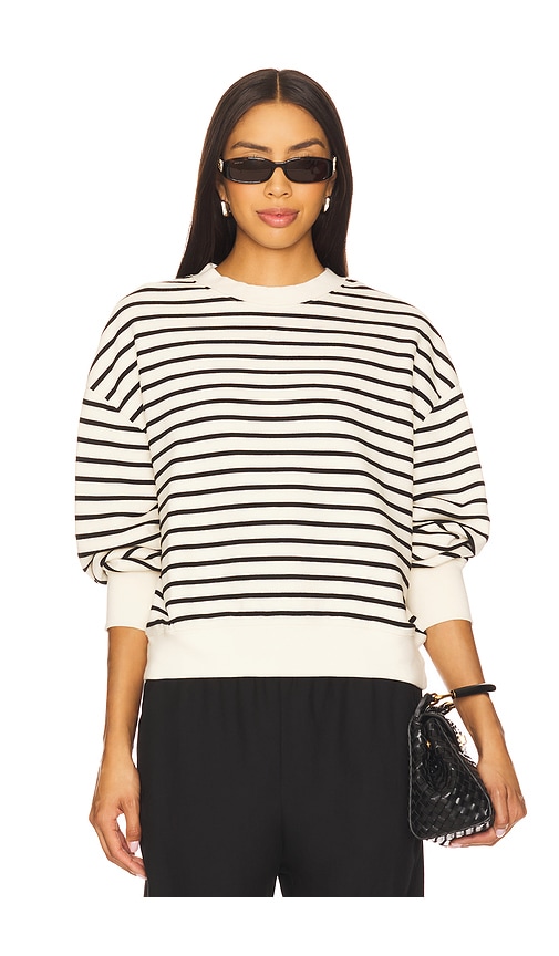 Dean Sweatshirt in White. - size L (also in M, S, XS) - ANINE BING - Modalova