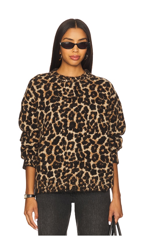 Sydney Crew Sweater in Brown. - size L (also in M, S, XS) - ANINE BING - Modalova