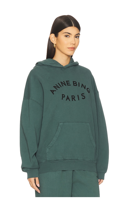 Anine Bing Harvey Paris Sweatshirt In Green