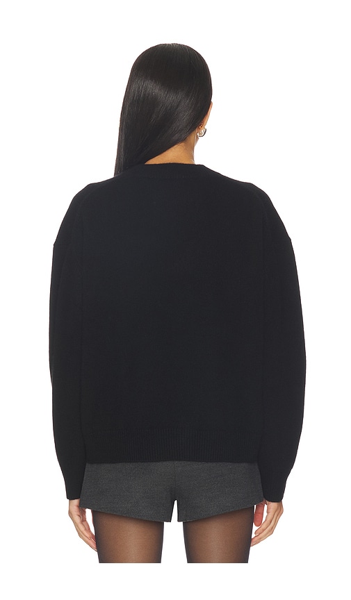  Anine Bing Sweater Mit Rundhalsausschnitt Lee In Black. Größe S. Also In M, L. 