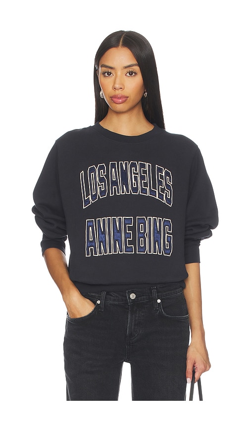 ANINE BING Harry Shrunken Sweatshirt La