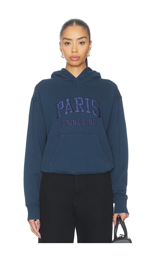 ANINE BING Debbie Shrunken Hoodie Paris