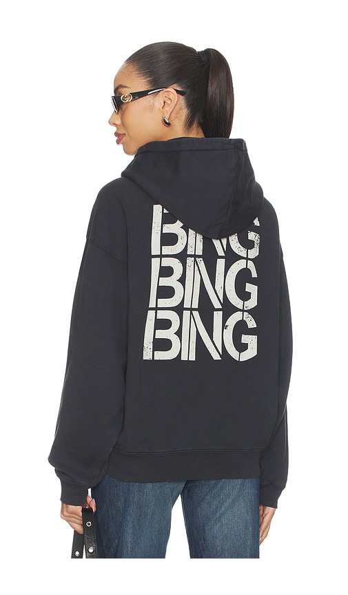 ANINE BING Harvey Stencil Hoodie