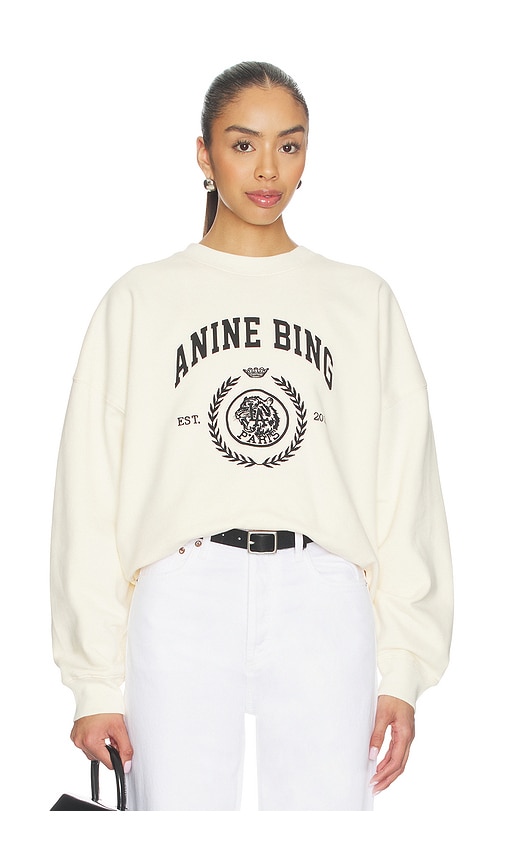 ANINE BING Miles Collegiate Sweatshirt