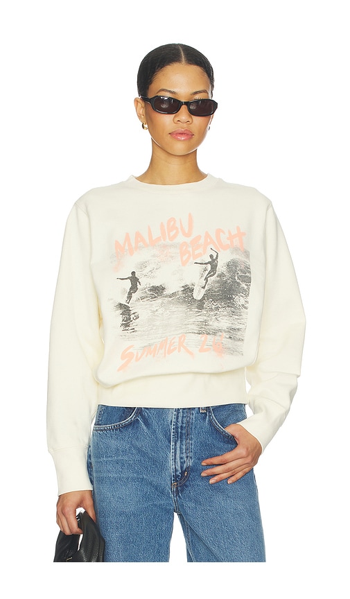 ANINE BING Harry Shrunken Sweatshirt Surfer | Thumbnail 3 ANINE BING Harry Shrunken Sweatshirt Surfer | Thumbnail 3