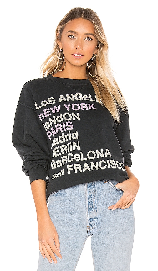 Anine bing sweatshirt city love sale