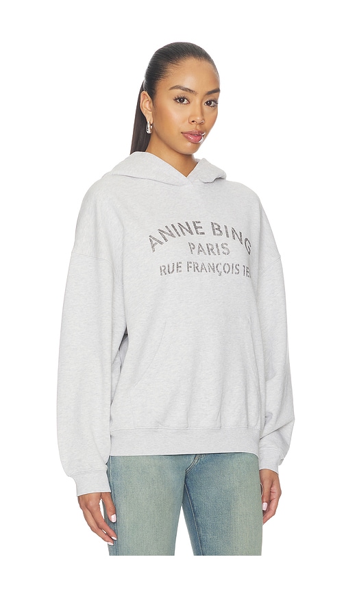 ANINE BING Harvey Sweatshirt Paris Stencil | Thumbnail 2