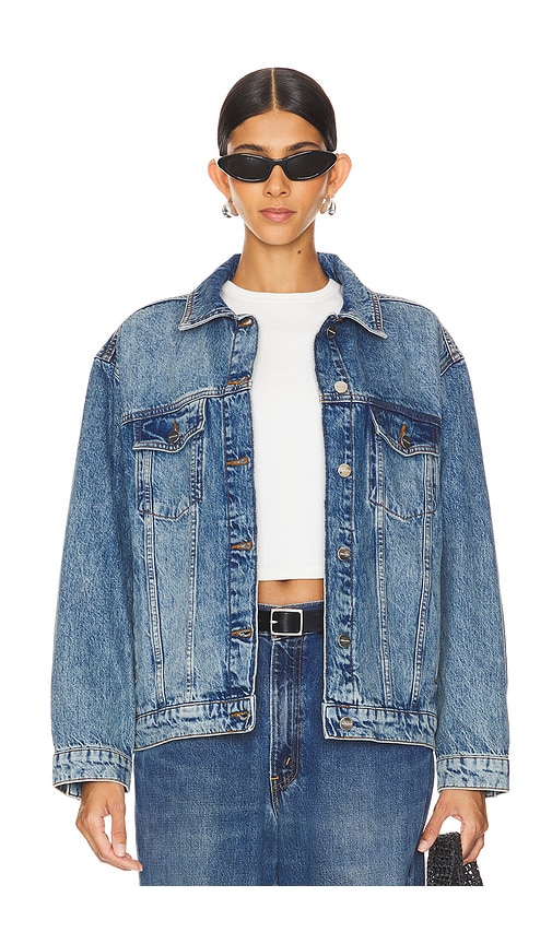 ANINE BING Rory Jacket in Vintage Indigo