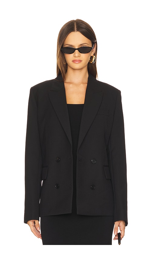 Anine Bing Evalyn Blazer In Black