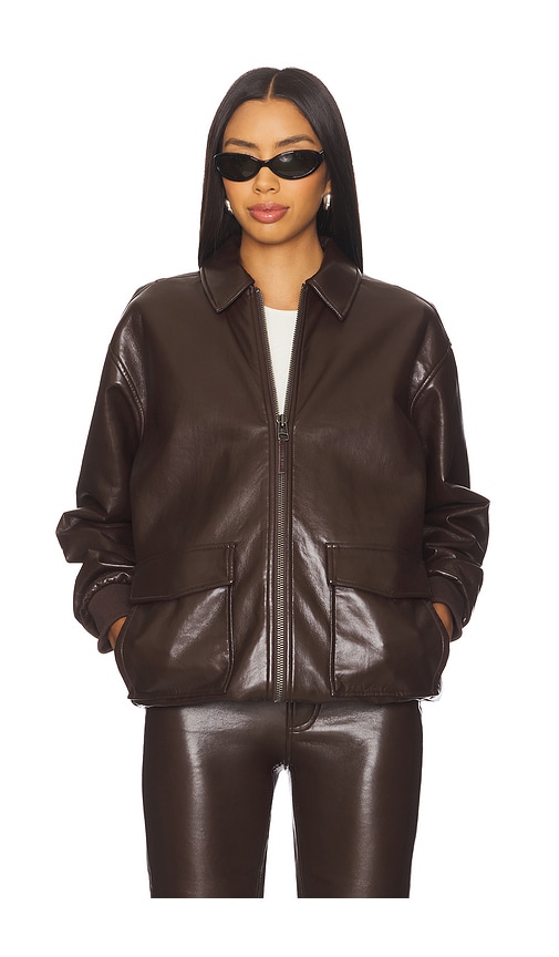 Anine Bing Kelanie Ť¹å…‹ €“ Æ·±æ£•色. Űºç � Xs (also €“ L, M, S, Xxs). In Brown