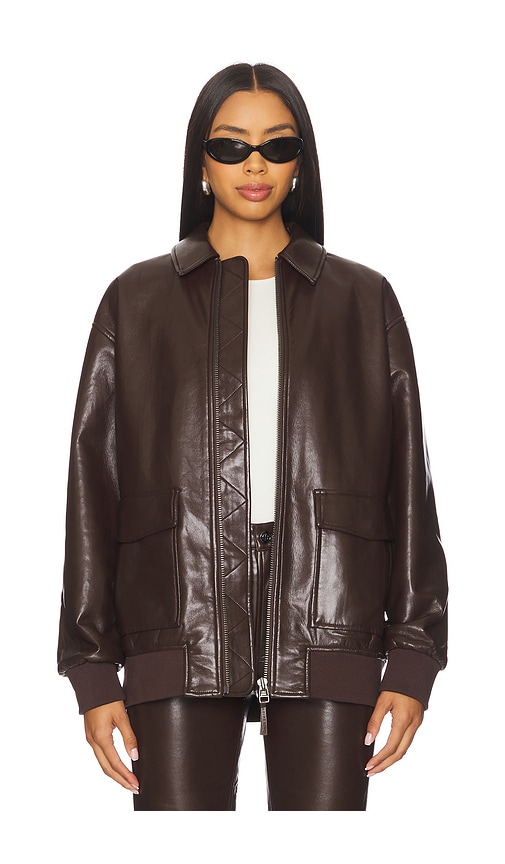 Anine Bing Kelanie Ť¹å…‹ €“ Æ·±æ£•色. Űºç � Xs (also €“ L, M, S, Xxs). In Brown