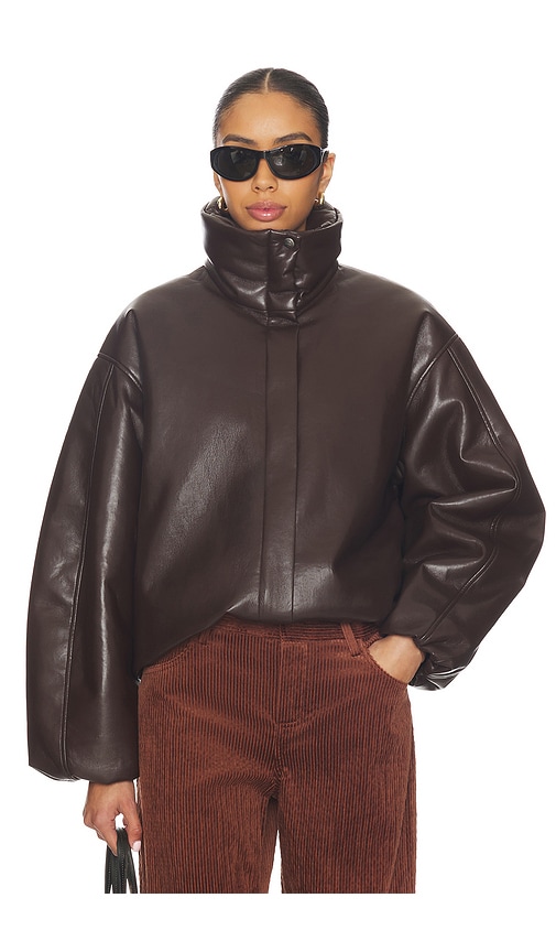Anine Bing Cyrus Jacket In Brown