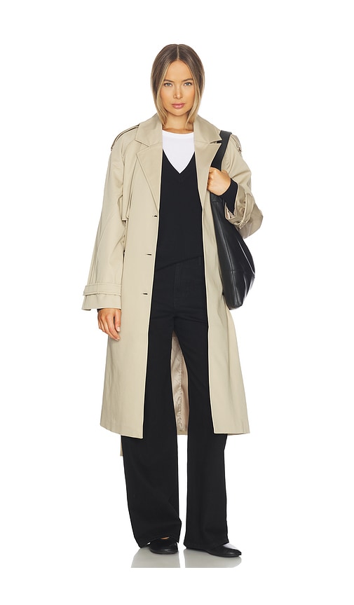 ANINE BING Rickie Maxi Trench