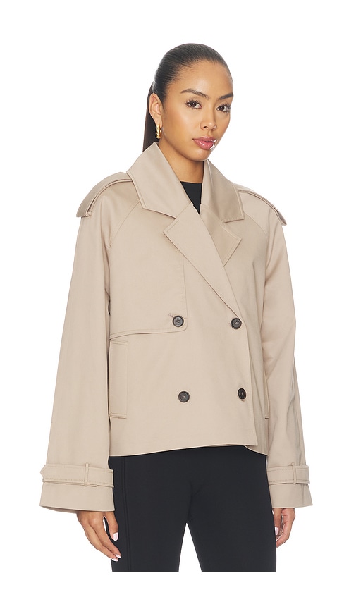 ANINE BING Rickie Cropped Trench | Thumbnail 3 ANINE BING Rickie Cropped Trench | Thumbnail 3