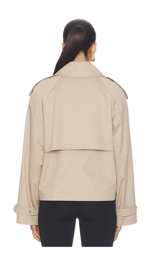 ANINE BING Rickie Cropped Trench | Thumbnail 4 ANINE BING Rickie Cropped Trench | Thumbnail 4