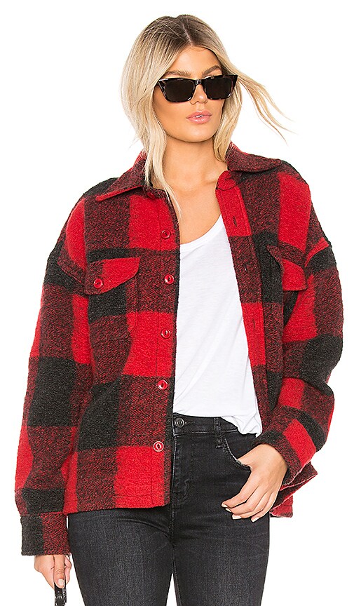 Anine bing outlet plaid jacket