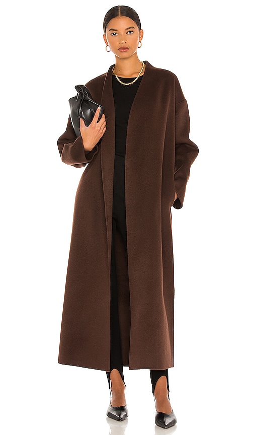 ANINE BING Hunter Coat in Brown REVOLVE