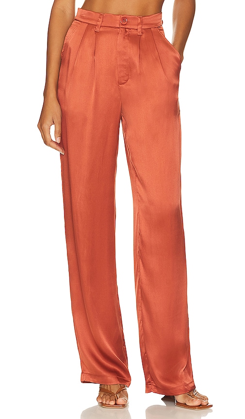 ANINE BING Carrie Pant in Terracotta