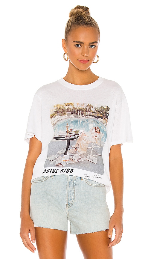 ANINE BING AB X TO Lili Tee in White
