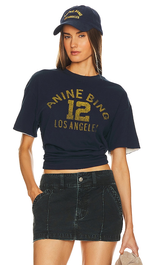 ANNIE BEING LOS ANGELES ロゴＴシャツ☆一度短時間着用です