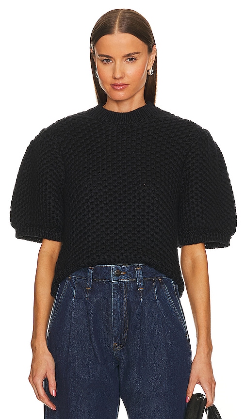 Shop Anine Bing Brittany Sweater In Black