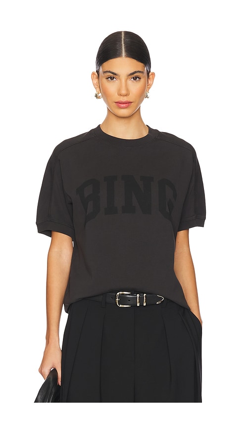 Shop Anine Bing Jaylin Tee Bing In Black