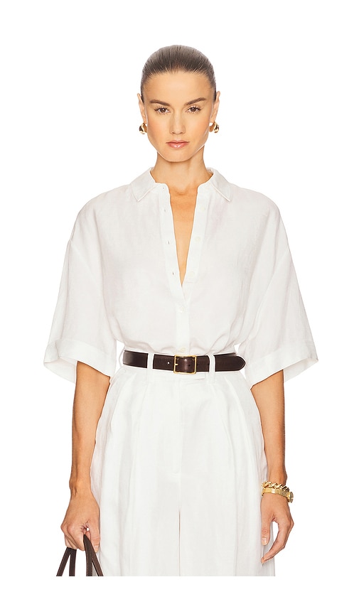Coco Shirt in White. - size S (also in L, M)