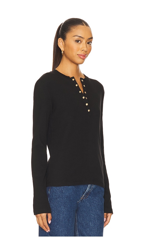 Anine Bing Womens Black Alessia Ribbed Stretch-cotton T-shirt Xs In Black