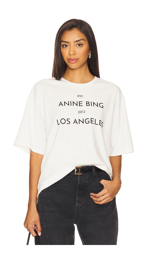 Rudy Tee in . Size L. Also in M, S, XS - ANINE BING - Modalova