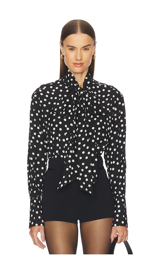 Anine Bing Long-sleeved Shirt In Animal Print