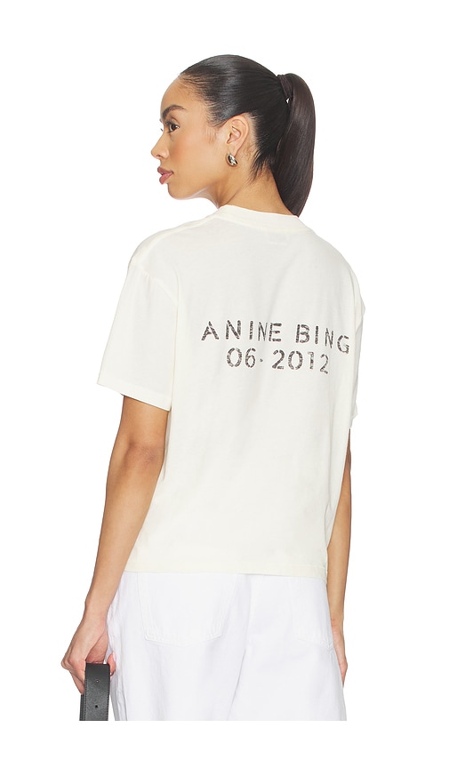 ANINE BING Walker Soft Stencil Tee