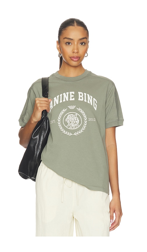 ANINE BING Walker Collegiate Tee