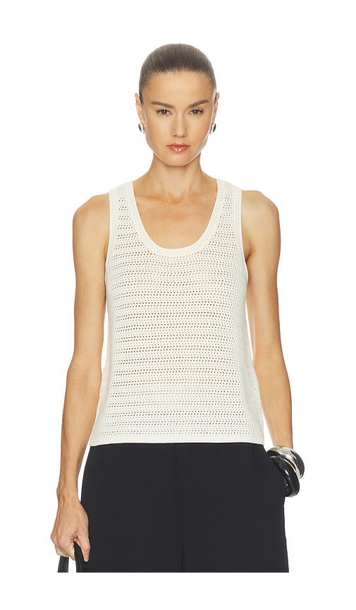 Anine Bing Crew Neck Vest In Multi