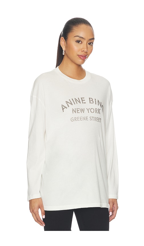 ANINE BING Ivan Long Sleeve New York Stencil | Thumbnail 2