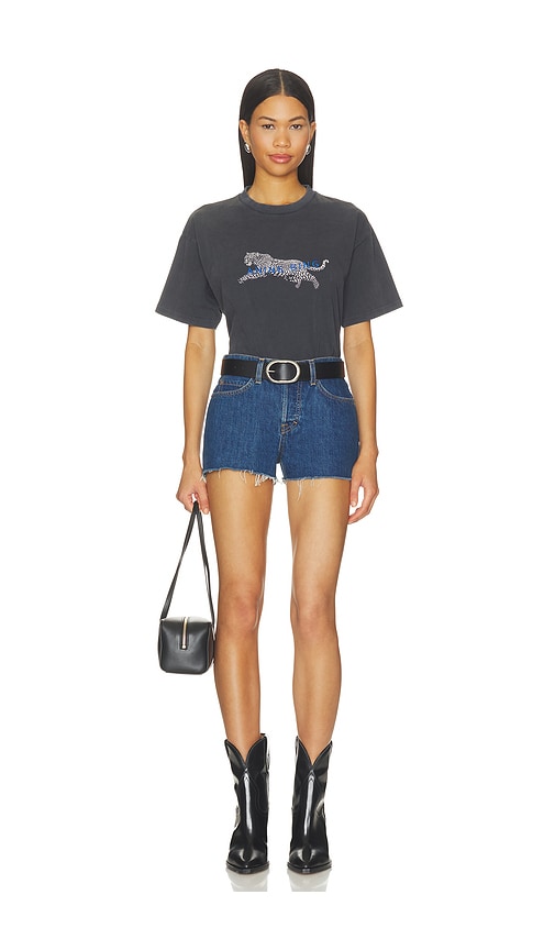 ANINE BING Cade Tee Leopard | Thumbnail 4