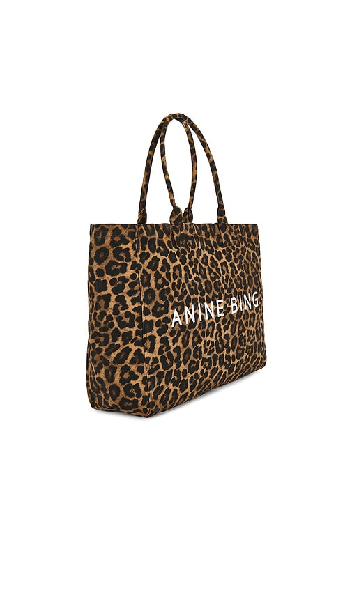 ANINE BING Leo Canvas Tote Bag | Thumbnail 3