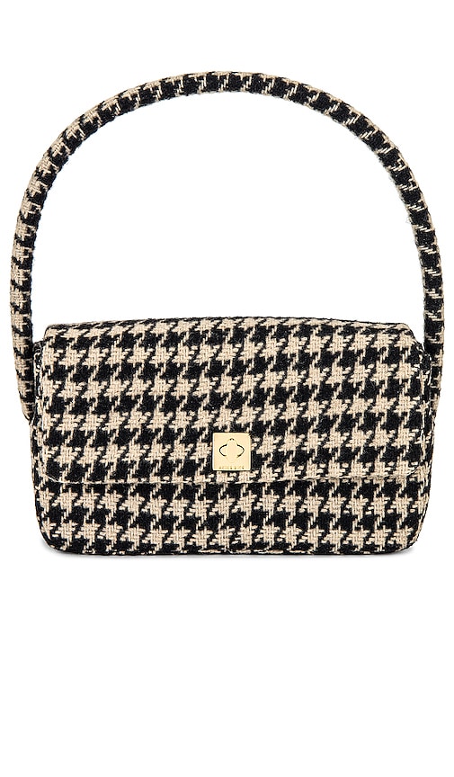 ANINE BING Nico Bag in Houndstooth