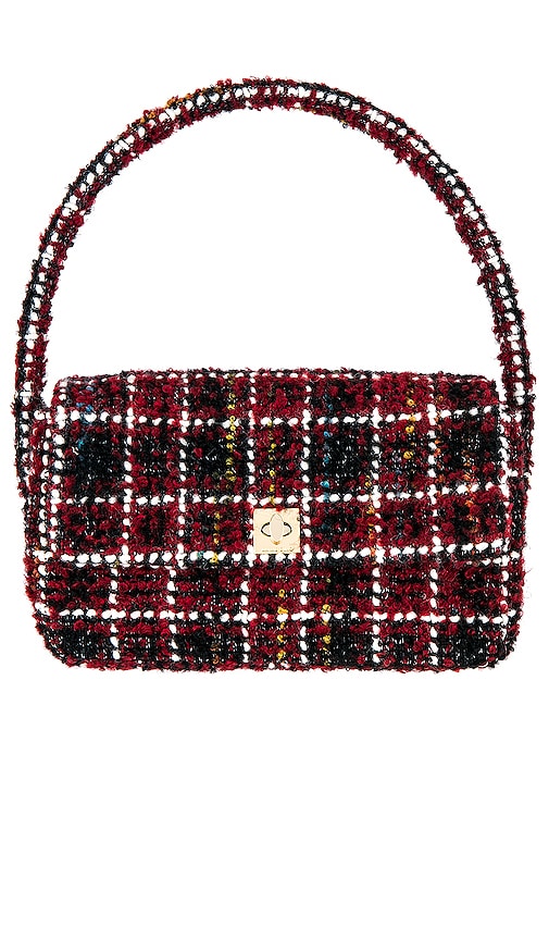 Nico Bag - Beige Plaid by ANINE BING at ORCHARD MILE