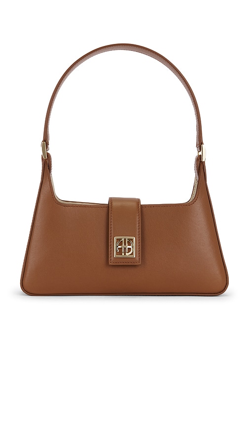 Lou Shoulder Bag in Brown.