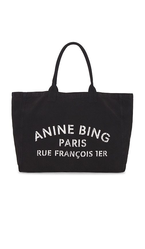 Leo Canvas Tote in - ANINE BING - Modalova