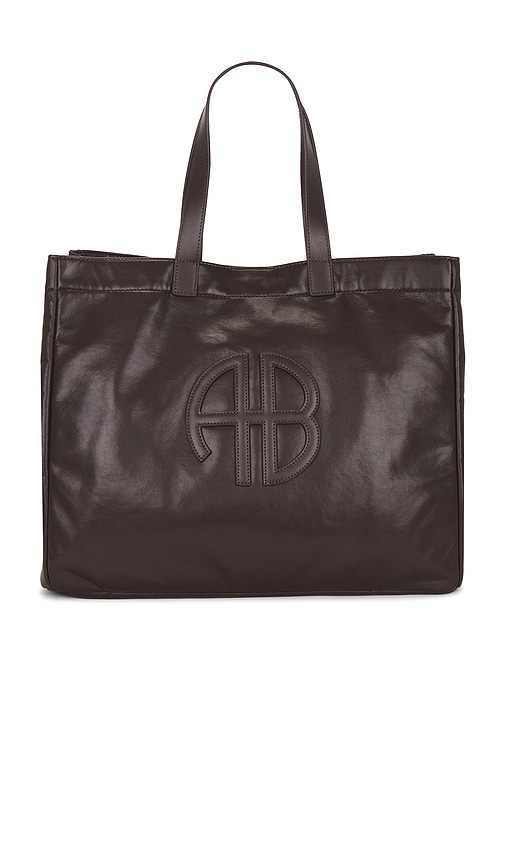 Anine Bing Large Rio Tote In Brown