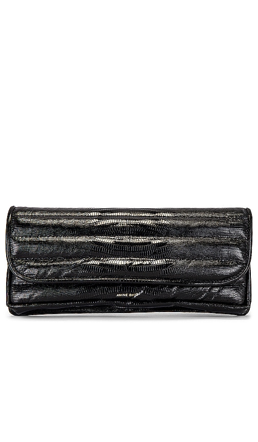 ANINE BING x HC Natasha Clutch in Black REVOLVE