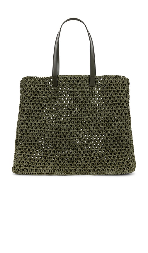 Anine Bing Large Rio Tote In Green